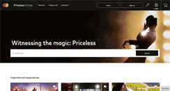 Desktop Screenshot of priceless.com